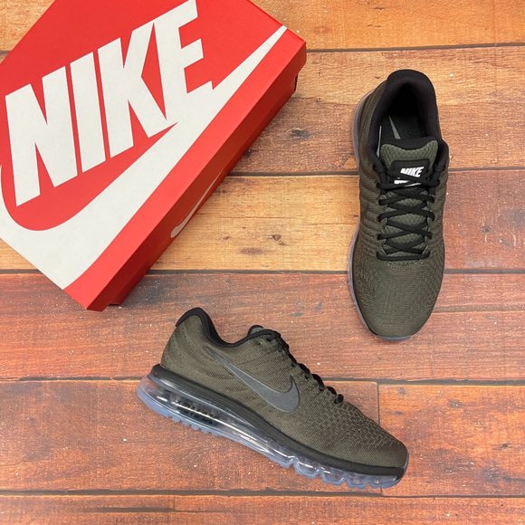 Nike Other - Nike Men's Air Max 2017 Cargo Khaki Running Shoes